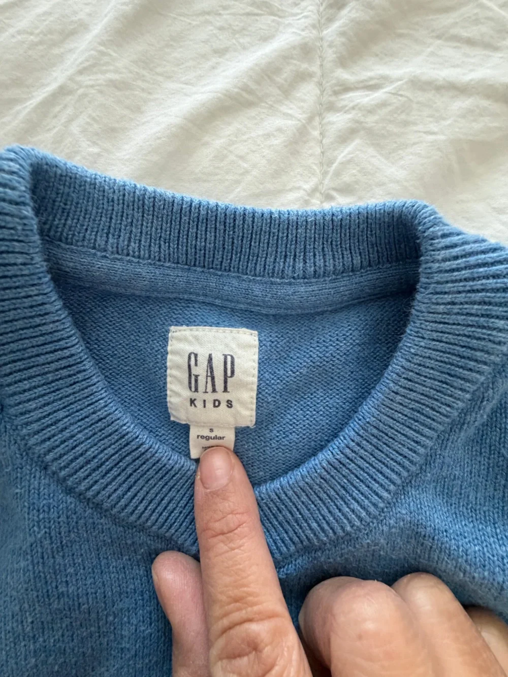 GAP Blue V-Neck Sweater